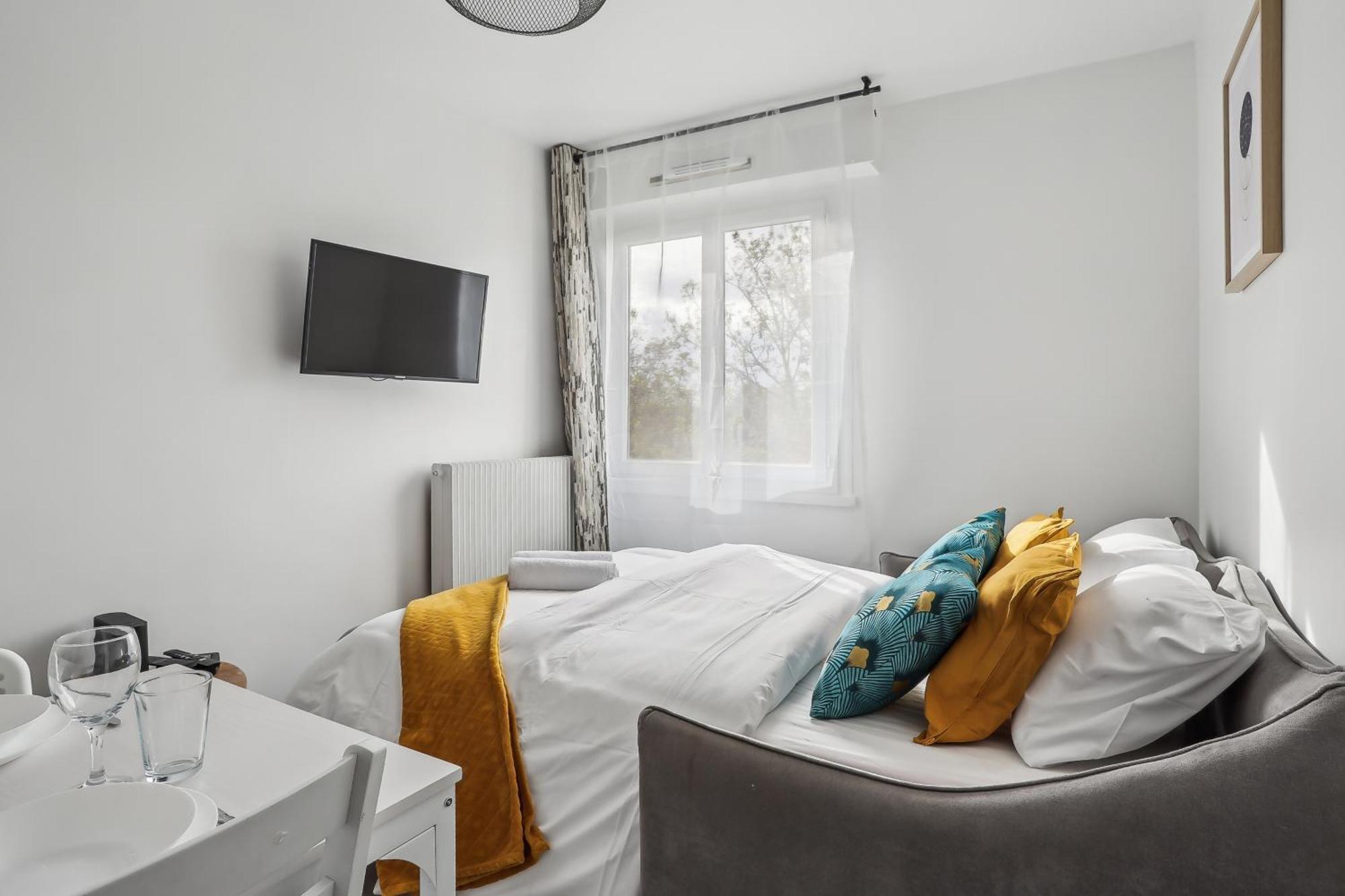 Comfortable Studio Dowtown คอร์เบล-เอซองส์ ภายนอก รูปภาพ